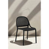 F. Corriveau International - Set of 4 Summer Dining Chairs, Indoor/Outdoor, Black - - Mounts For Less