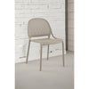 F. Corriveau International - Set of 4 Summer Dining Chairs, Indoor/Outdoor, Greige - - Mounts For Less