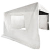 F. Corriveau International - Winter Cover for Wall-Shelter Gazebo, 10' x 12', With Door and Window, White - 101-B101250-COV-213 - Mounts For Less
