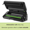 FoodSaver - Vacuum Sealer Machine for Food, Includes 1 Roll and 4 Bags, Black - - Mounts For Less