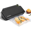 FoodSaver - Vacuum Sealer Machine for Food, Includes 1 Roll and 4 Bags, Black - - Mounts For Less