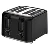 Frigidaire - 4-Slice Toaster, 6 Browning Settings, 1400 Watts, Black - 65-311287 - Mounts For Less