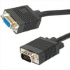 GlobalTone VGA to VGA Extention Cable 25 ft Black M/F with Ferrites - 95-01131 - Mounts For Less