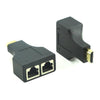 HDMI over 2x Cat5e / Cat6 cables adapters (Pair) (max 98 ft / 30 m.) - 05-0149 - Mounts For Less