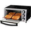 Hamilton Beach - Toaster Oven, 4 Slice Capacity, 5 Cooking Functions, Black - 119-31142 - Mounts For Less