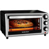 Hamilton Beach - Toaster Oven, 4 Slice Capacity, 5 Cooking Functions, Black - 119-31142 - Mounts For Less