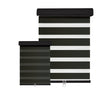 Hauz 2084WDCOFCD - 20 '' X 84 '' Alternate Blinds Window Shade, Cordless, Wood Grain Dark Oak - - Mounts For Less