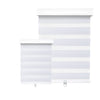 Hauz 2284WHTCD - 22'' X 84'' Alternating Shade Window Shade, Cordless, White - 80-2284WHTCD - Mounts For Less