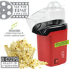 Hauz - Hot Air Popcorn Machine, Compact Design, Red - - Mounts For Less