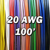 Hook-Up Wire 20 awg TEW MTW UL 1015 CSA Various Colors 100 ft. - - Mounts For Less