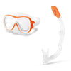 Intex - Wave Rider Diving Kit, Mask and Snorkel, Orange - 65-184601 - Mounts For Less