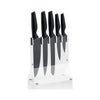 JS Gourmet - Kitchen Knife Set with Clear Storage Holder - 76-7-99039 - Mounts For Less