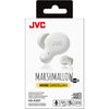 JVC HA-A25T-W - Marshmallow In-Ear Headphones with Noise Cancellation, Bluetooth 5.3, Charging Case and Touch Controls, White - 46-HA-A25T-W - Mounts For Less