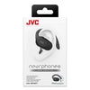 JVC - Nearphones Open-Ear Wireless Headphones with Charging Case, Black - - Mounts For Less