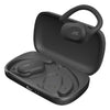 JVC - Nearphones Open-Ear Wireless Headphones with Charging Case, Black - - Mounts For Less