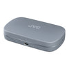 JVC - Nearphones Open-Ear Wireless Headphones with Charging Case, Blue - - Mounts For Less