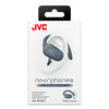JVC - Nearphones Open-Ear Wireless Headphones with Charging Case, Blue - - Mounts For Less