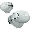 JVC - Nearphones Wireless Headphones with Charging Case and Built-in Microphone, Grey - - Mounts For Less