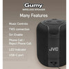 JVC - Portable Wireless Speaker, Bluetooth 5.3, 15 Hour Battery Life, Black - 46-SP-SG1BT - Mounts For Less