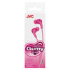 JVC - Wired In-Ear Headphones, Gumy Plus, Pink - 46-HA-FX7-PN - Mounts For Less