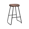 Jessar - Graham Collection Counter Stools, Set of 4, Brown - - Mounts For Less