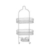 Jessar - Hanging Shower Accessory Holder, Silver - - Mounts For Less