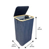 Jessar - Laundry Basket with Inner Bag and Lid, Denim - - Mounts For Less
