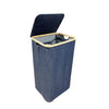 Jessar - Laundry Basket with Inner Bag and Lid, Denim - - Mounts For Less