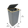 Jessar - Laundry Basket with Inner Bag and Lid, Grey - - Mounts For Less