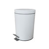Jessar - Pedal Bin with Soft Close, 5 Liters Capacity, White - - Mounts For Less