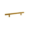 Jessar - Set of 12 Cabinet Handles, 128mm Height, From the Stanley Collection, Gold - 76-40305X6 - Mounts For Less