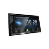 Kenwood - Multimedia Receiver with Navigation System, DVD Player and 6.8" Screen for Car - 46-DNX577S - Mounts For Less
