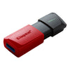 Kingston - DataTraveler Exodia M USB 3.2 Gen 1 Flash Drive, 128 GB Capacity, Red - - Mounts For Less