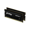 Kingston - Set of 2 Fury Memory Modules DDR4 32GB, 2666MHz, Non-ECC Unbuffered SODIMM - 78-137571 - Mounts For Less