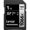 Lexar - SDXC UHS-I 1066 x Professional Silver Series Card, Up to 160 MB/s Reading, 1TB Capacity - 78-139541 - Mounts For Less