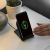 M - Mental Beats Phone Holder with Wireless Charger, Black - 67-CE24270 - Mounts For Less