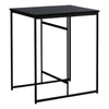 Monarch Specialties I 1240 - Dining Table, 32" Rectangular, Counter Height, Small, Laminate Top, Kitchen, Black Laminate, Black Metal, Contemporary, Modern - - Mounts For Less