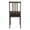 Monarch Specialties I 1304 - Dining Chair, Set Of 2, Side, Upholstered, Kitchen, Dining Room, Brown Leather Look, Brown Wood Legs, Transitional - 83-1304 - Mounts For Less