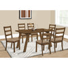 Monarch Specialties I 1315 - Dining Table, 60" Rectangular, Kitchen, Dining Room, Brown Veneer, Wood Legs, Transitional - 83-1315 - Mounts For Less