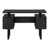 Monarch Specialties I 7606 - Computer Desk, Home Office, Laptop, Storage, 48"L, Work, Black Laminate, Black Metal, Contemporary, Modern - 83-7606 - Mounts For Less