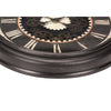 Monarch Specialties I 9070 - Clocks, 23" Round, Gear Mechanism, Wall Clock, Brown, Transitional - - Mounts For Less