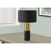 Monarch Specialties I 9629 - Lighting, 25"H, Table Lamp, Black Concrete, Black Shade, Contemporary - 83-9629 - Mounts For Less