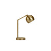 Monarch Specialties I 9644 - Lighting, 19"H, Table Lamp, Gold Metal, Gold Shade, Contemporary - 83-9644 - Mounts For Less