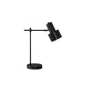 Monarch Specialties I 9647 - Lighting, 21"H, Table Lamp, Usb Port Included, Black Metal, Black Shade, Modern - 83-9647 - Mounts For Less
