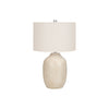 Monarch Specialties I 9704 - Lighting, 26"H, Table Lamp, Cream Ceramic, Ivory / Cream Shade, Contemporary - 83-9704 - Mounts For Less