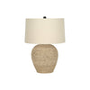 Monarch Specialties I 9713 - Lighting, 25"H, Table Lamp, Rattan, Beige Shade, Transitional - 83-9713 - Mounts For Less
