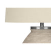 Monarch Specialties I 9714 - Lighting, 25"H, Table Lamp, Cream Concrete, Beige Shade, Contemporary - 83-9714 - Mounts For Less