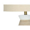 Monarch Specialties I 9724 - Lighting, 27"H, Table Lamp, Cream Ceramic, Beige Shade, Contemporary - 83-9724 - Mounts For Less