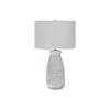 Monarch Specialties I 9725 - Lighting, 27"H, Table Lamp, Grey Ceramic, Grey Shade, Contemporary - 83-9725 - Mounts For Less