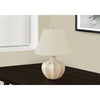 Monarch Specialties I 9733 - Lighting, 21"H, Table Lamp, Cream Resin, Ivory / Cream Shade, Transitional - 83-9733 - Mounts For Less